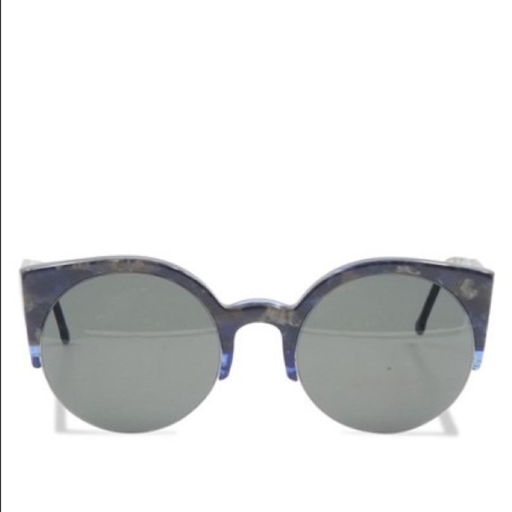 Retrosuperfuture Lucia Round Sunglasses Blue